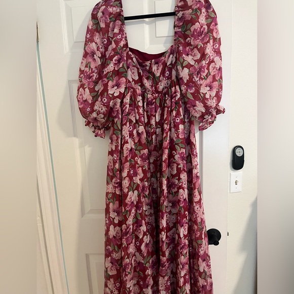 Floral Pink Dress - Picture 2 of 3